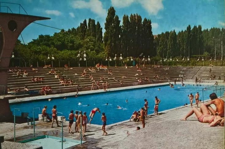 SRC Šalata, bazen, oko 1970. godine